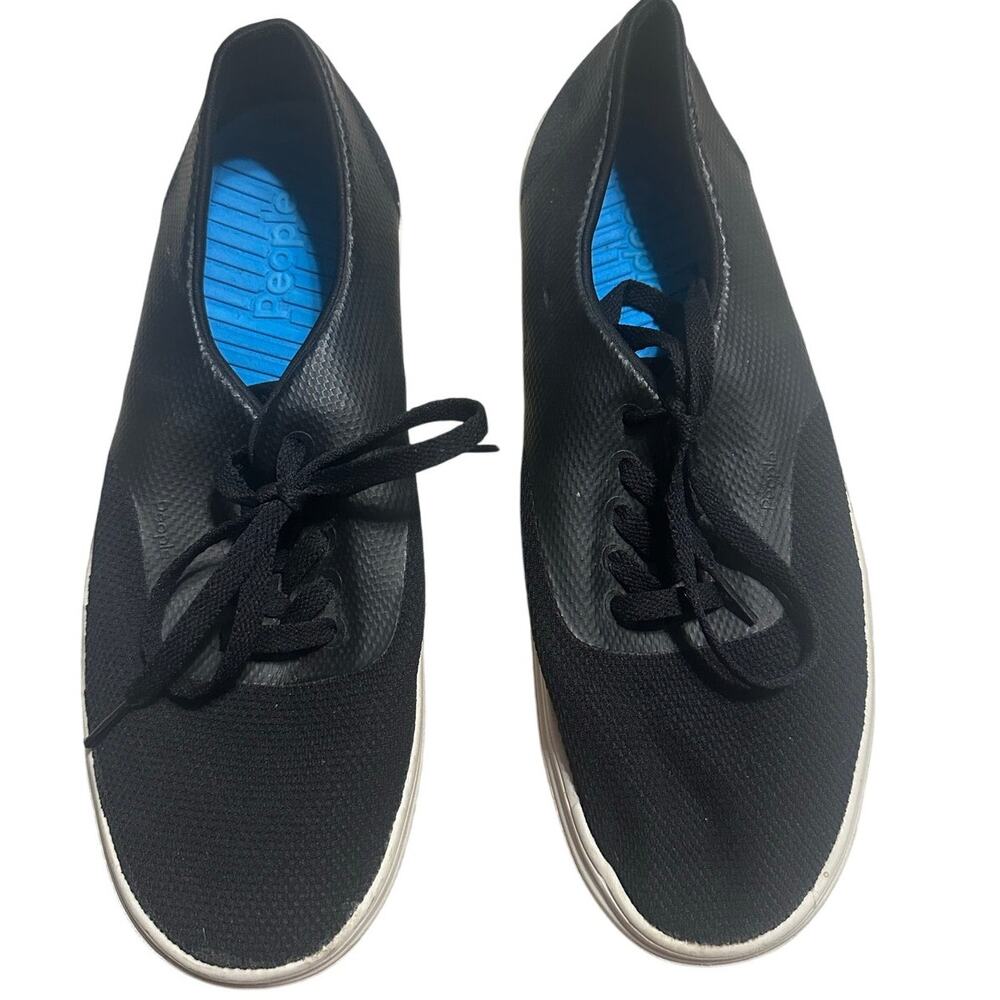 People Footwear The Phillips Knit Sneakers Black White Men's US 10 Lightweight